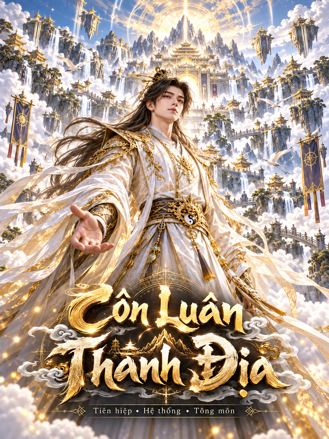 Bìa truyện Côn Luân Thánh Địa