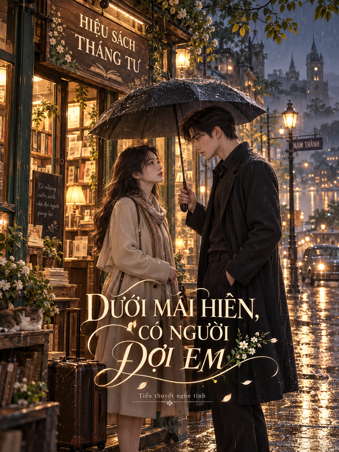 Bìa truyện DƯỚI MÁI HIÊN, CÓ NGƯỜI ĐỢI EM