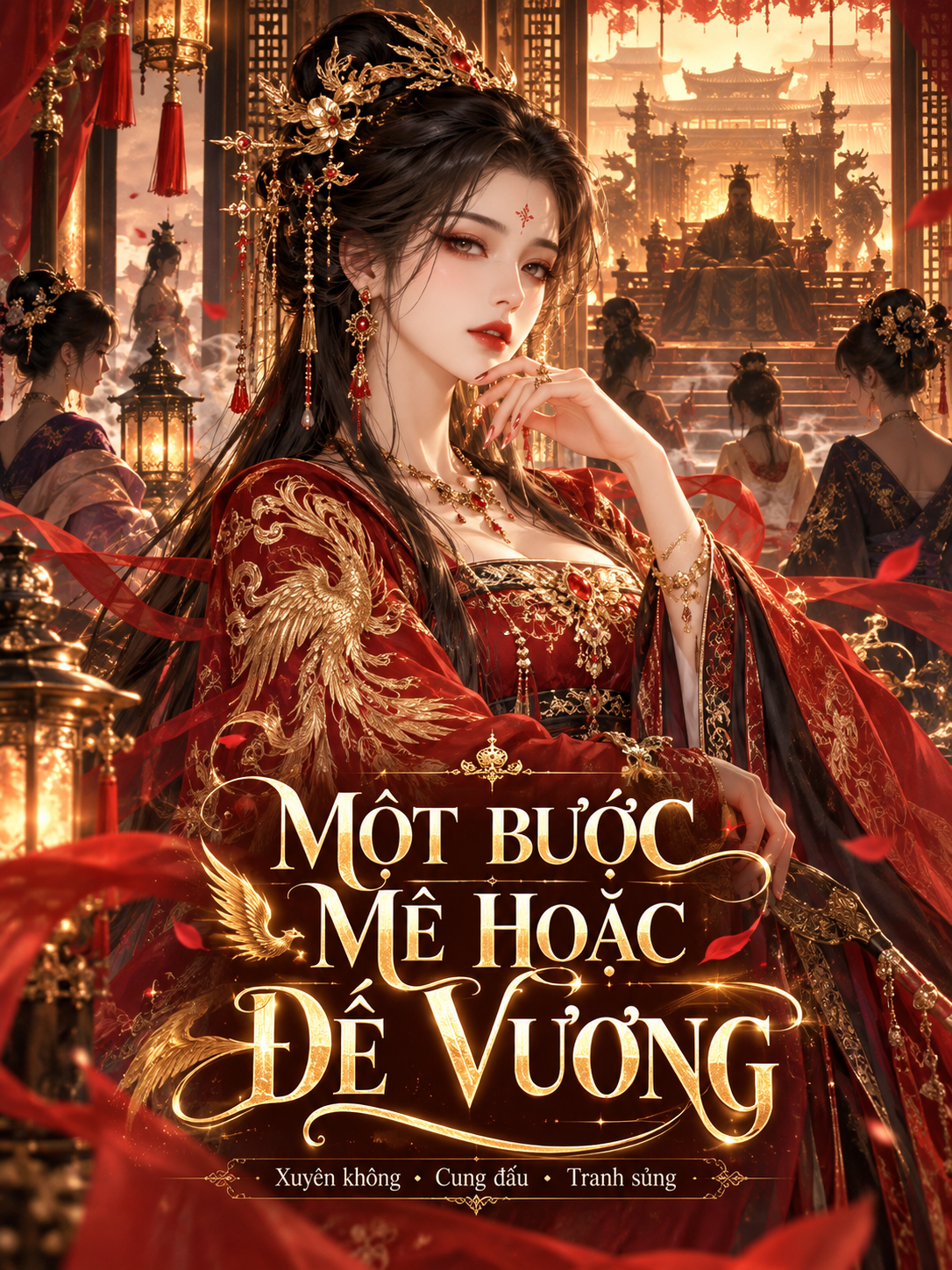 Bìa truyện MỘT BƯỚC MÊ HOẶC ĐẾ VƯƠNG