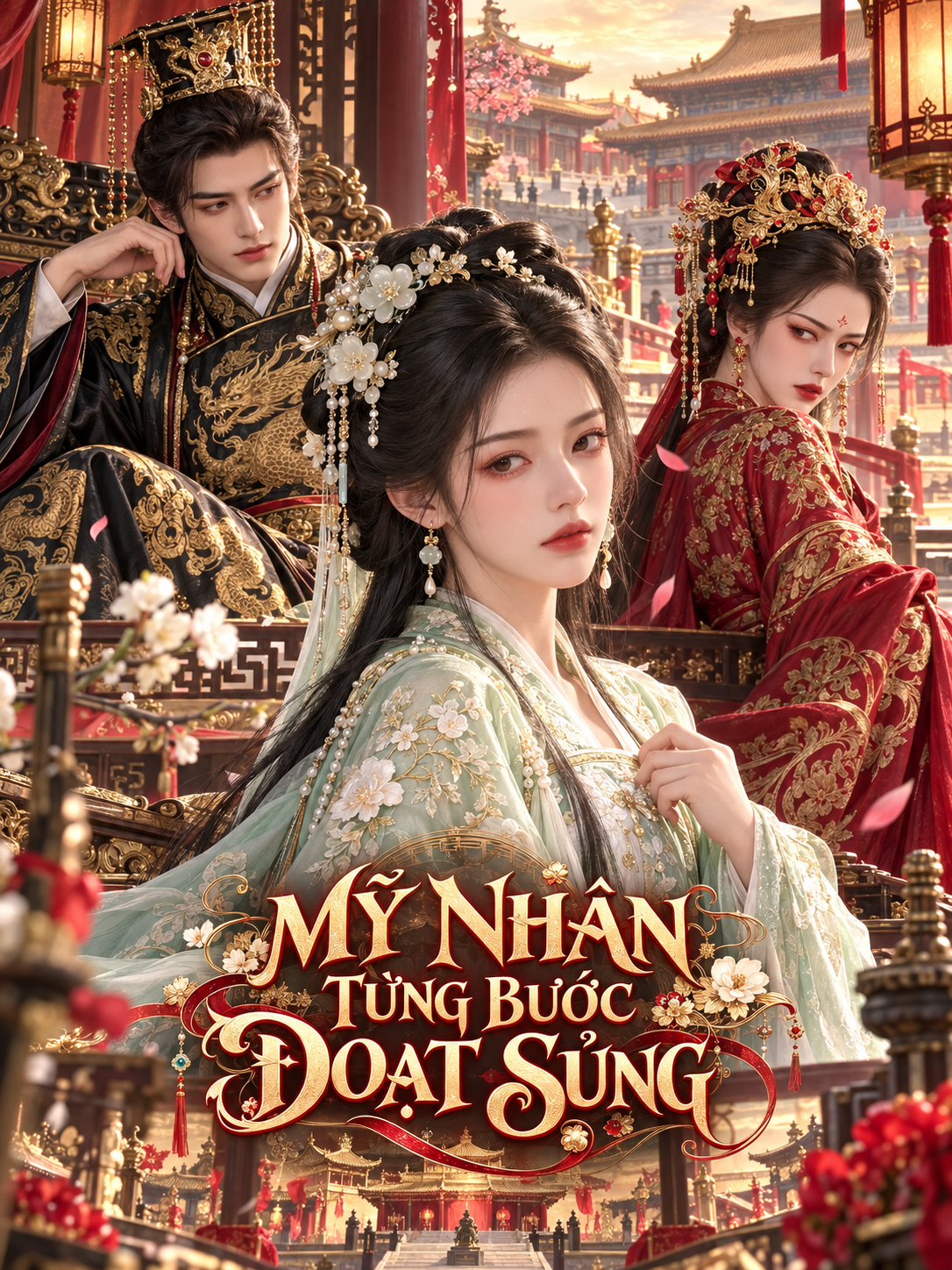 Bìa truyện MỸ NHÂN TỪNG BƯỚC ĐOẠT SỦNG